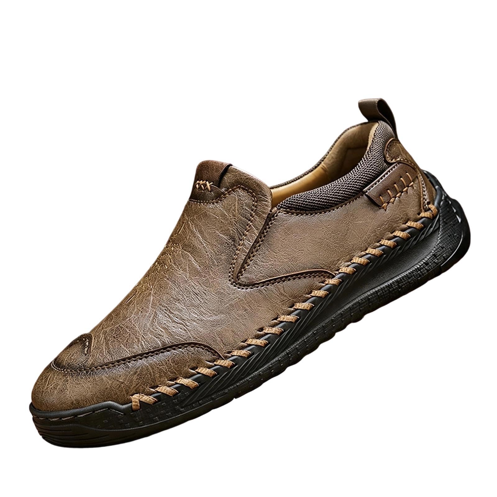 Scarpe da uomo in pelle scamosciata, per Oktoberfest | Scarpe versatili per danza e tempo libero con taglio su misura, adatte per l'Oktoberfest e per l'uso interstagionale