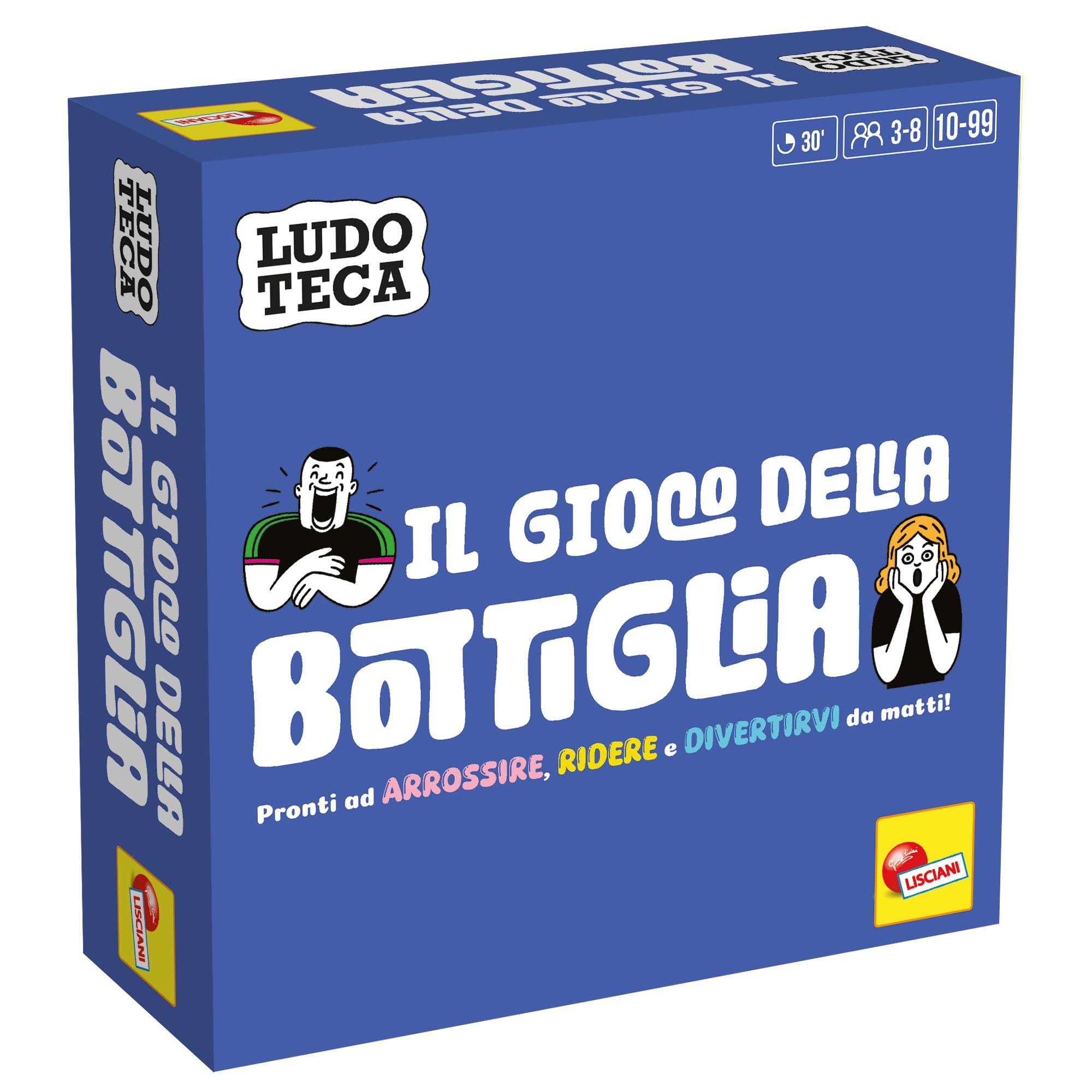 Lisciani Giochi - Ludoteca Pocket Il gioco della bottiglia, 110476 - 1
