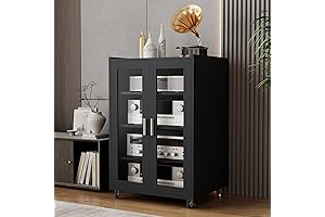 ELECWISH Stereo Cabinet: The Definitive Media Storage Solution