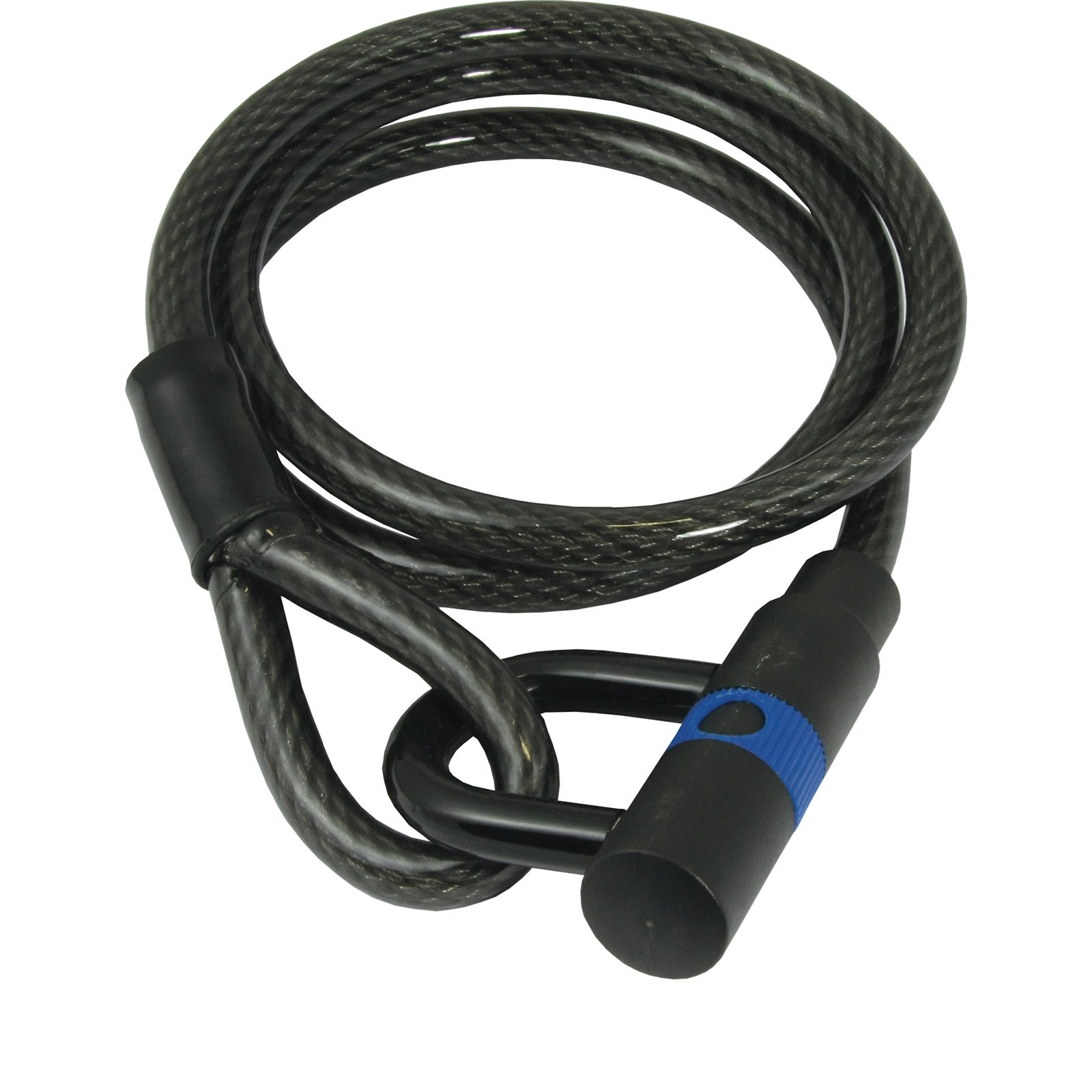 Mammoth Motorcycle Loop & U Cable Lock 14mm x 1600mm Motorbike Locks 1.6M