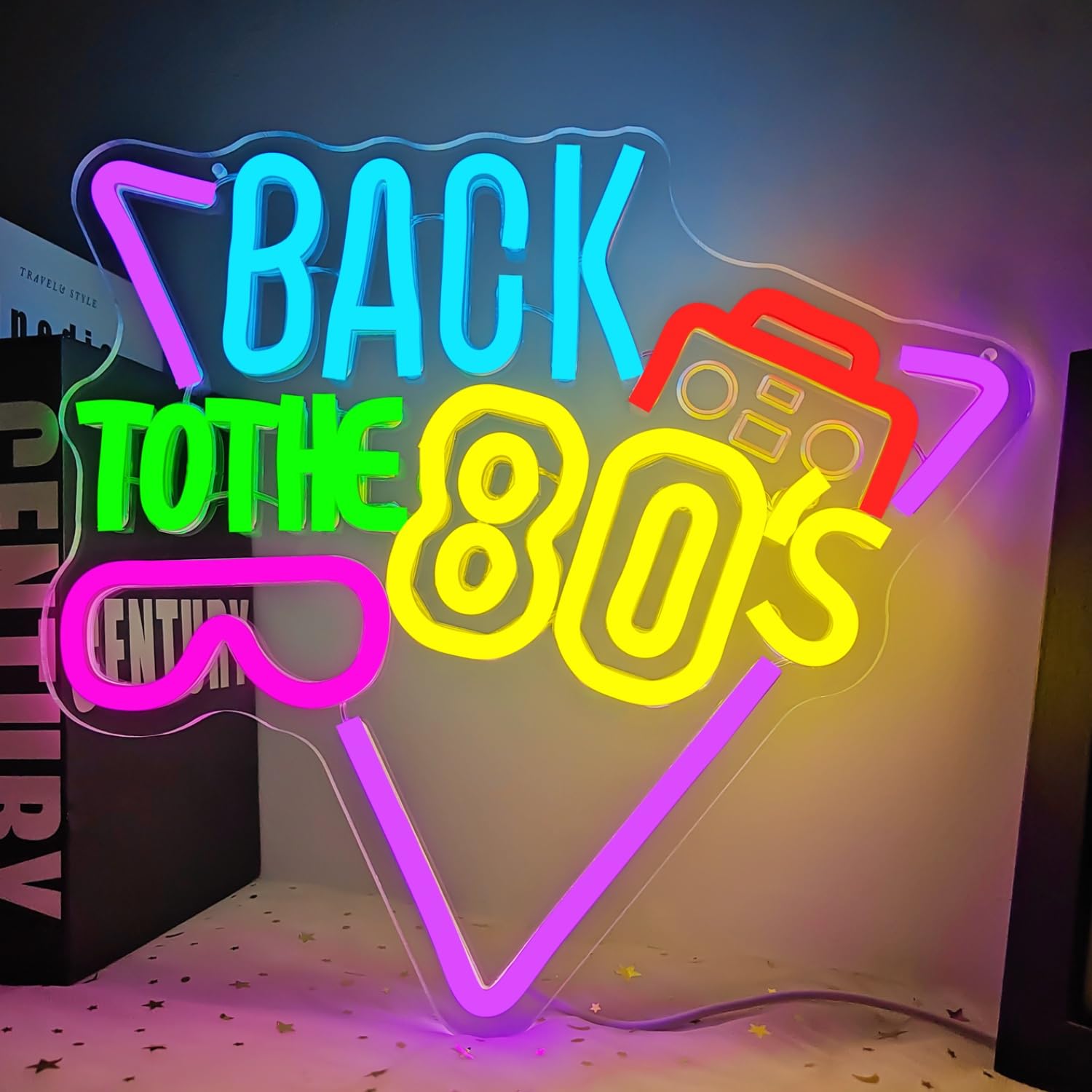 Back To The 80s Neon Sign