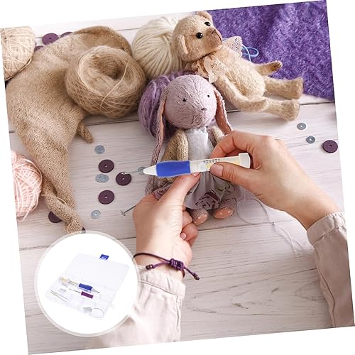 Miniatura 9 de EXCEART 1 Unidades de aguja Poke accesorios de costura DIY Punzón Cruz Punzón Aguja Alfombra Felting Aguja Herramienta Punzón Aguja Punzón Aguja