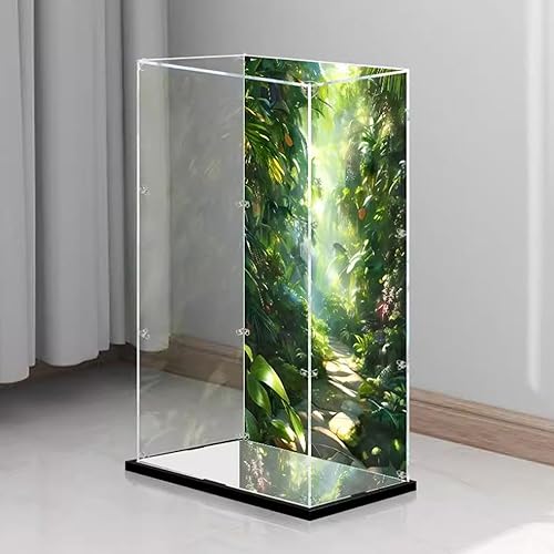 Miniatura 2 de Vitrina acrílica para Lego Harry Potter Expecto Patronum 76414 - Escaparate, protege y decora tu modelo con almacenamiento a prueba de polvo (fondo