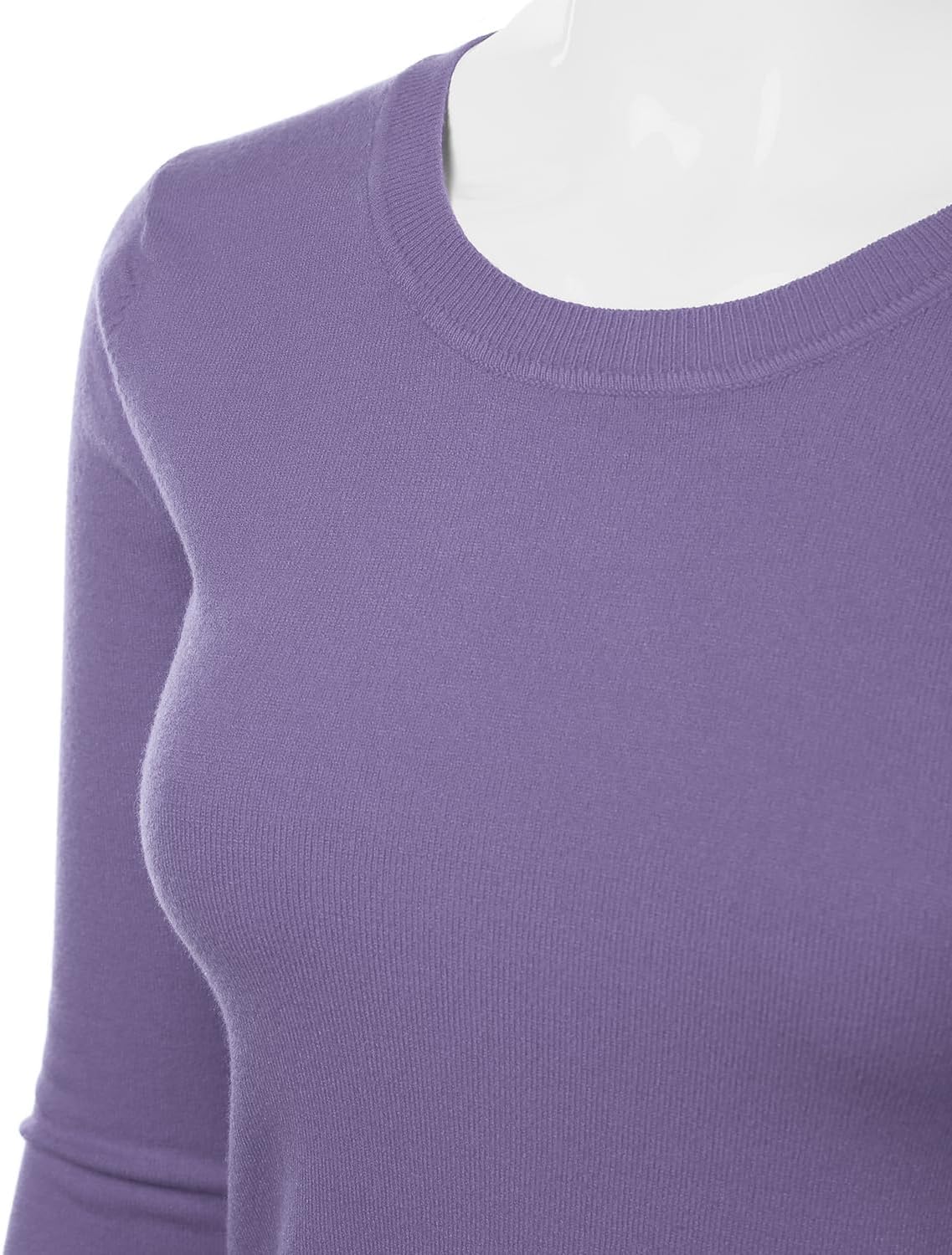 Women's Crewneck Long Sleeve Pullover Premium Soft Knit Sweater (S-XXL) - Image 4