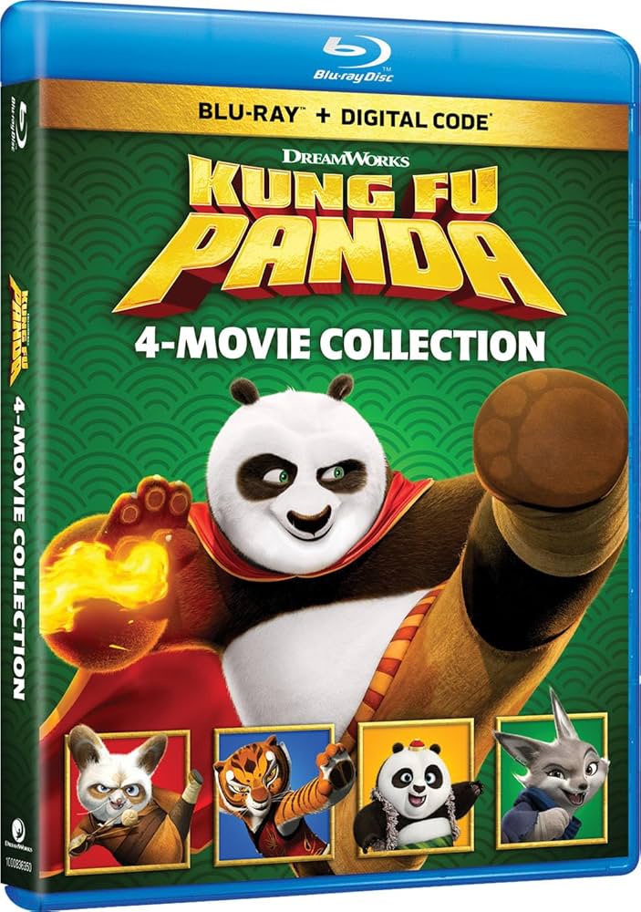 Amazon.co.jp | Kung Fu Panda: 4-Movie Collection (Blu-ray +