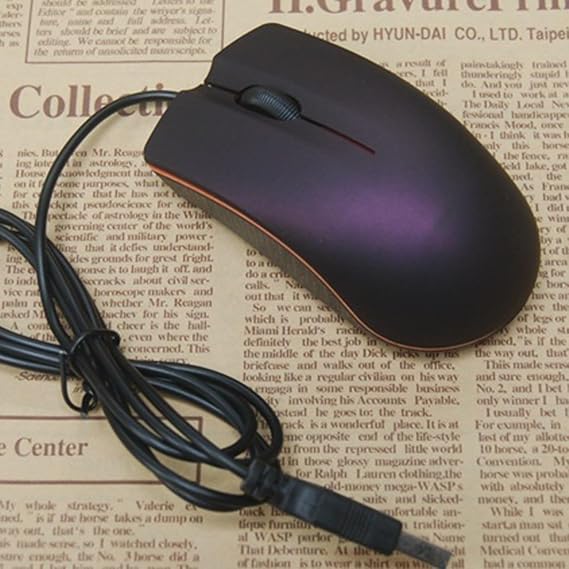 Wired Mouse M20 Wired Mouse Frosted High Sensitivity Ergonomic Plug and Play Mini Optical Computer Mice for Office Desktop Mouse PC Mouse