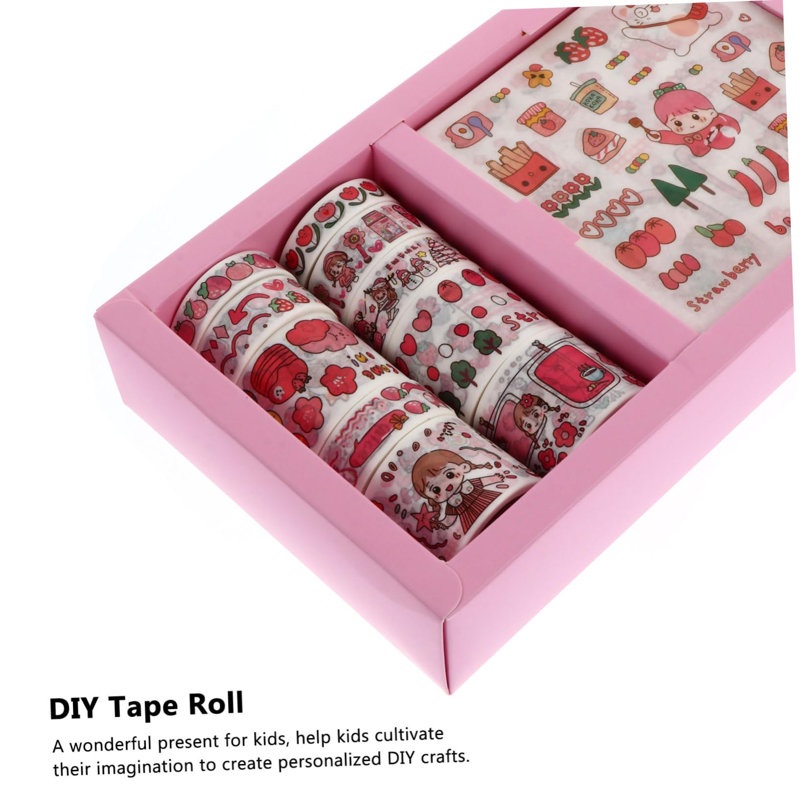 STOBOK 3sätze Teiliges Niedliche Washi Tapes Für Kreative Tagebuchgestaltung Dekorative Klebebänder Für Scrapbooking Planer -projekte Und