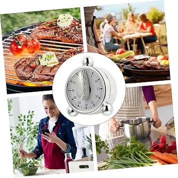 Large Display Timer Countdown Clock Timer Magnetic Analog Alarm Clock Kitchen Reminder