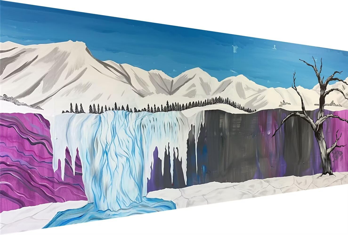 Diamond Painting Abstrakt Diamond Painting Erwachsene Fallen Bastelset Kinder ab 6 Jahre Mosaikherstellung Kreatives Geschenke für Mädchen Anfänger, Kreuzstich Arts Craft Zimmer Deko 70x140cm Y5-976