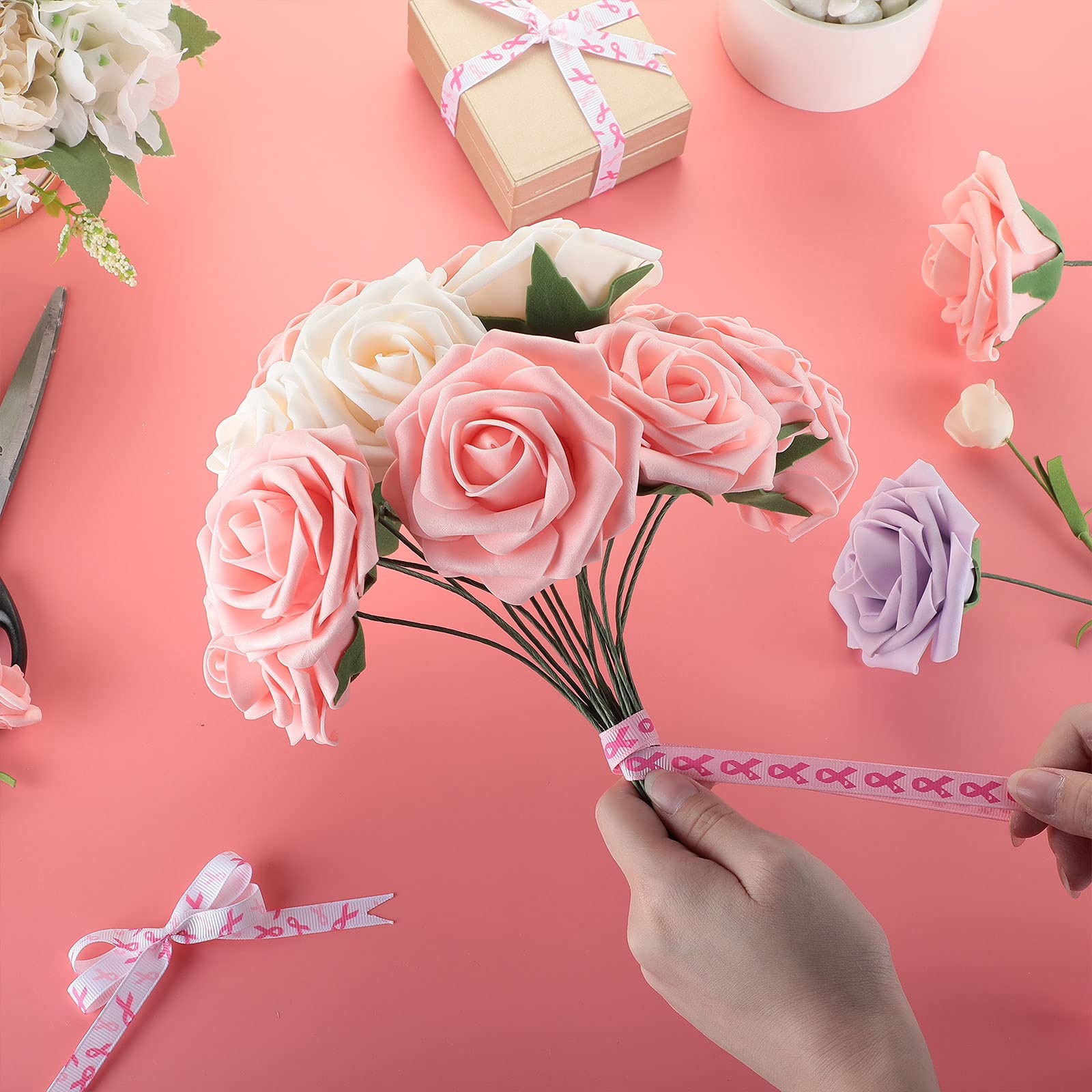 Crocheting For A Cause: Breast Cancer Awareness Ribbon | CyCrochet