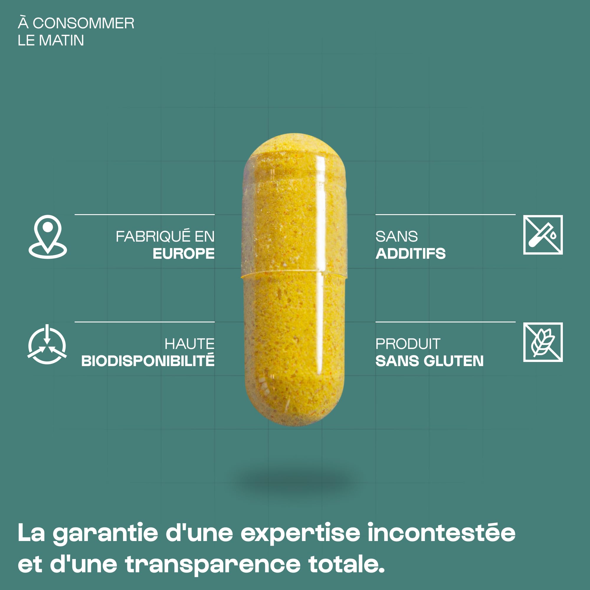 Nutrielement - Multivitamines 13 vitamines - 30 gélules - Riche en vitamine D, C, E, B3, B5, B6, B1 - Complément Alimentaire - Immunité - Fatigue - Beauté Peau et Cheveux | By Nutrimuscle