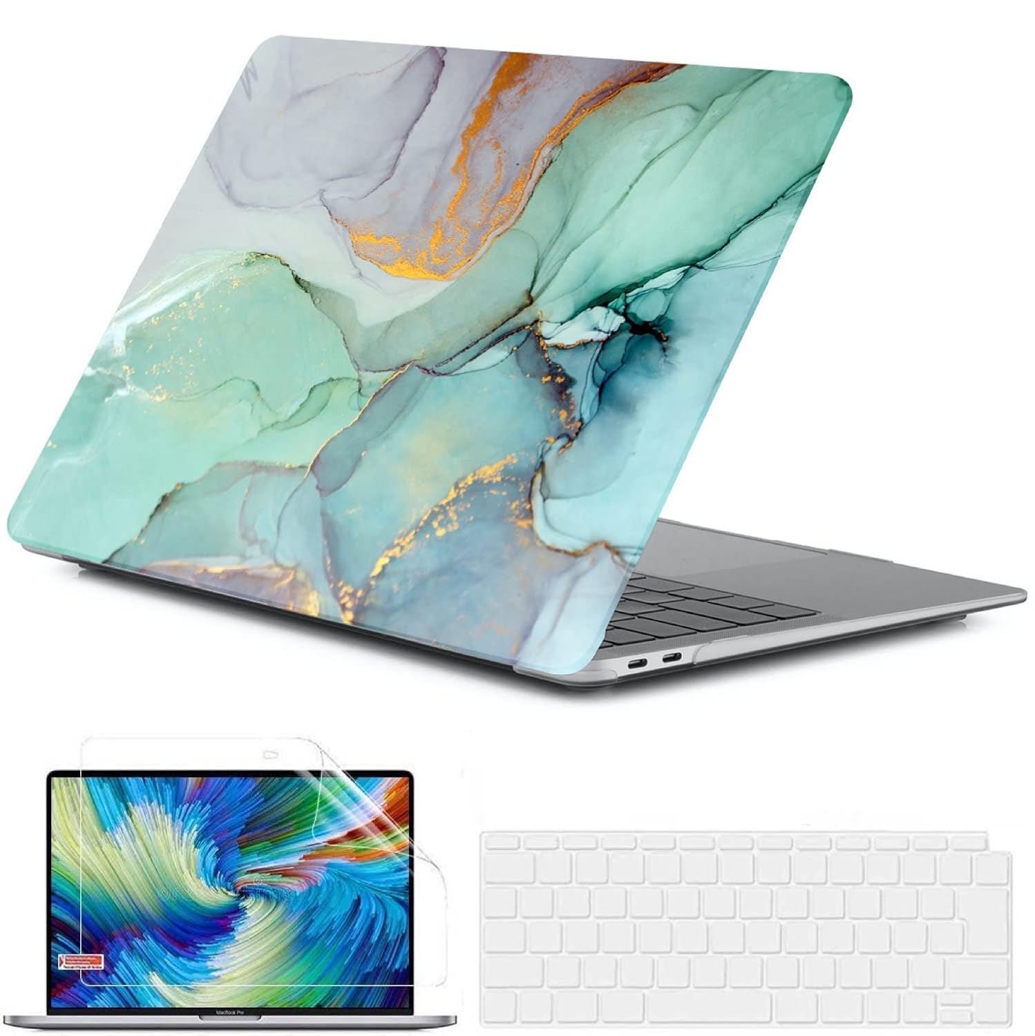 Case for MacBook, Plastic Hard Shell Case Cover Compatible with MacBook Air 13 inch / 13.3″ A1466 & A1369, Older Version 2010-2017 Release, (Graphic03)