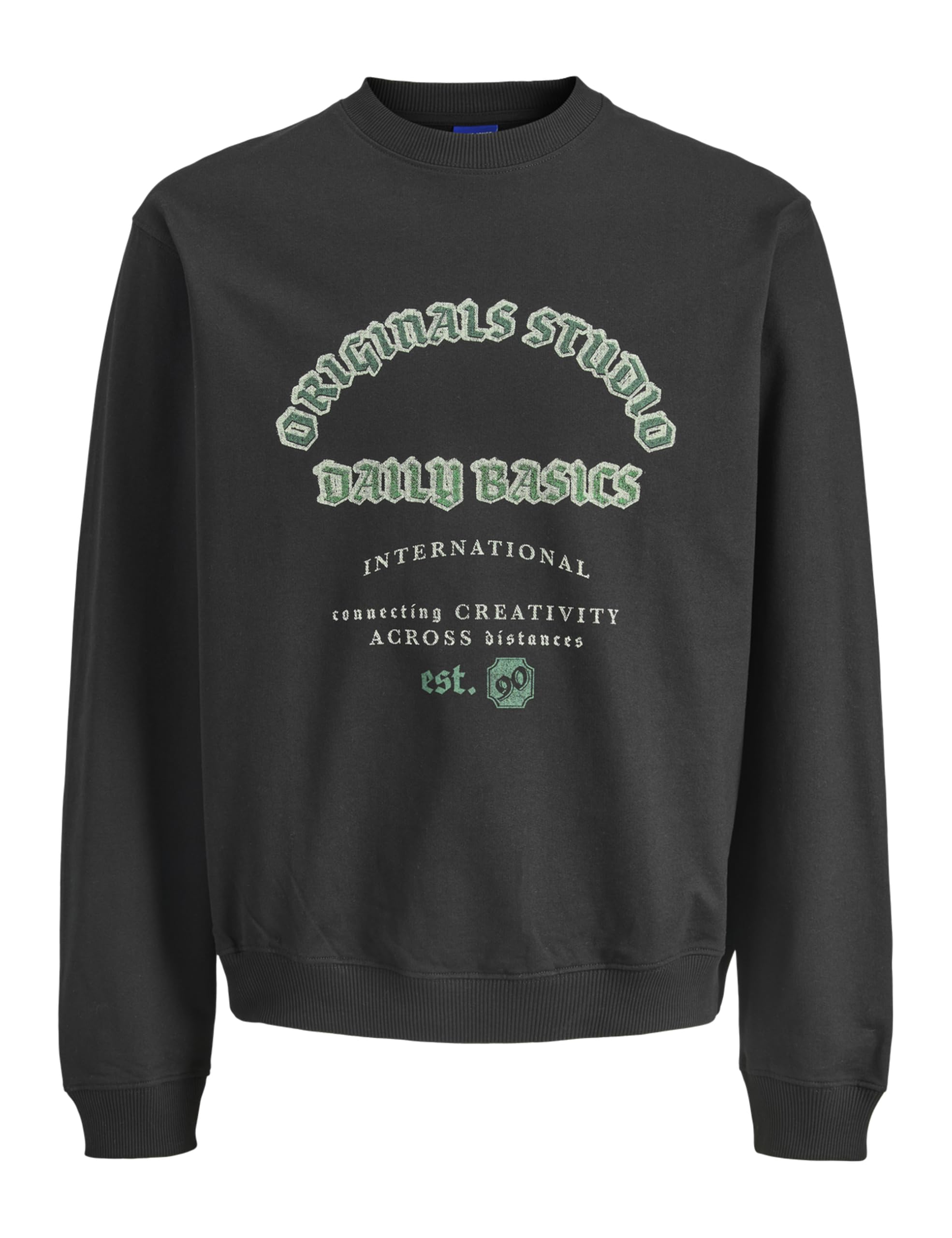 JACK & JONES Herren Jormeadows Front Sweat Crew Neck Jnr