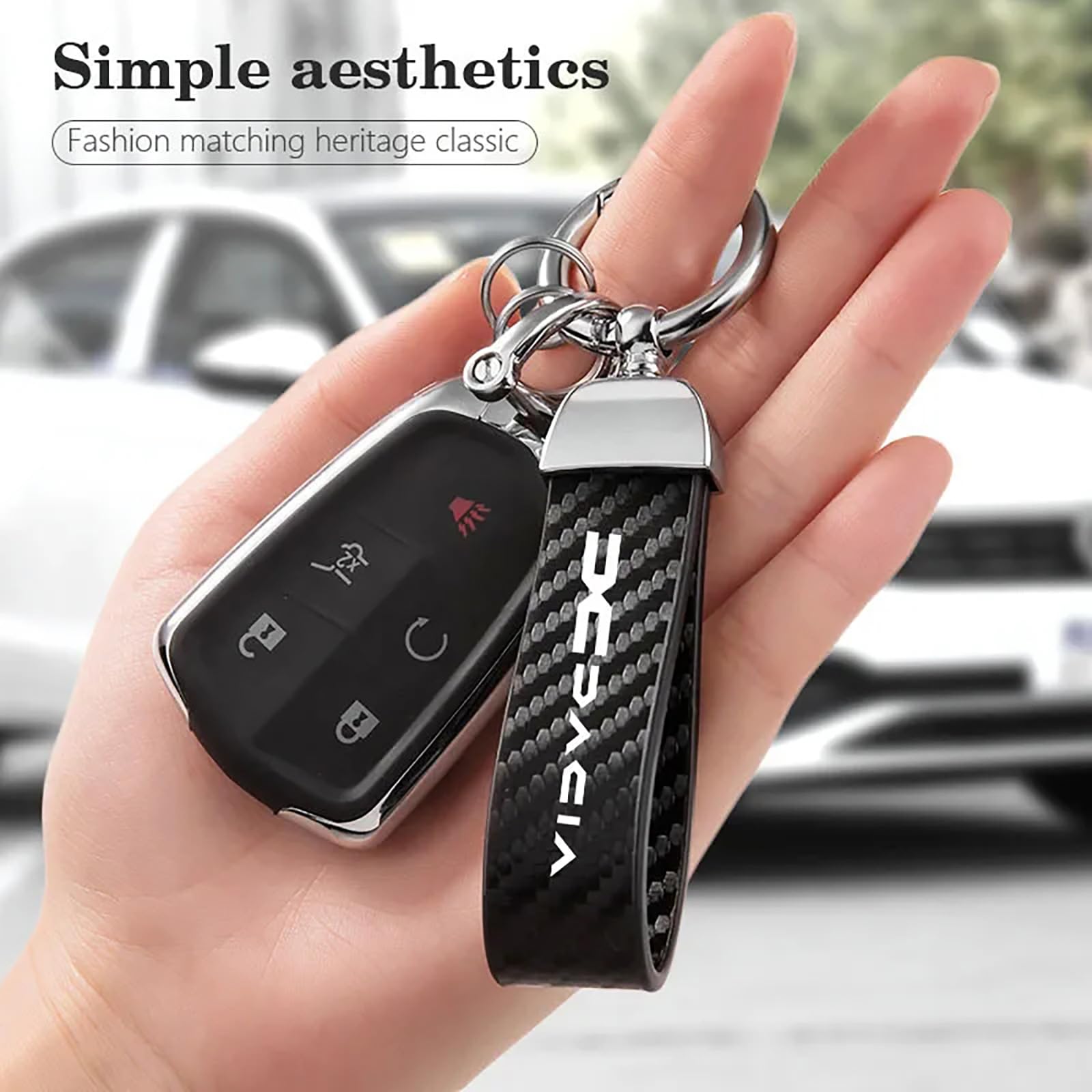 Porte-clés Voiture Pour Dacia - Logo Modèle - Design Durable Et élégant - Cadeau Homme