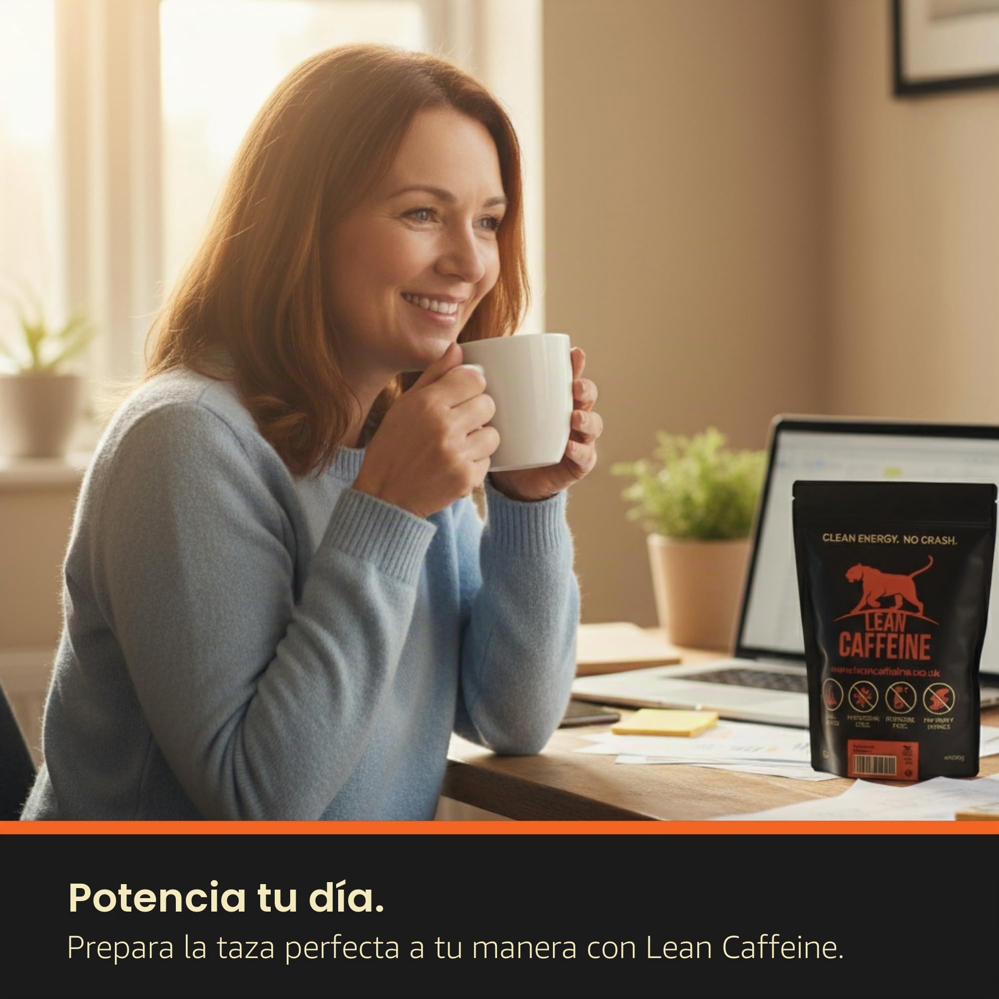 Lean Caffeine Café Bulletproof granos de café descafeinado Swiss Water de 908g | Café Bulletproof súper limpio de micotoxinas, pesticidas y metales pesados