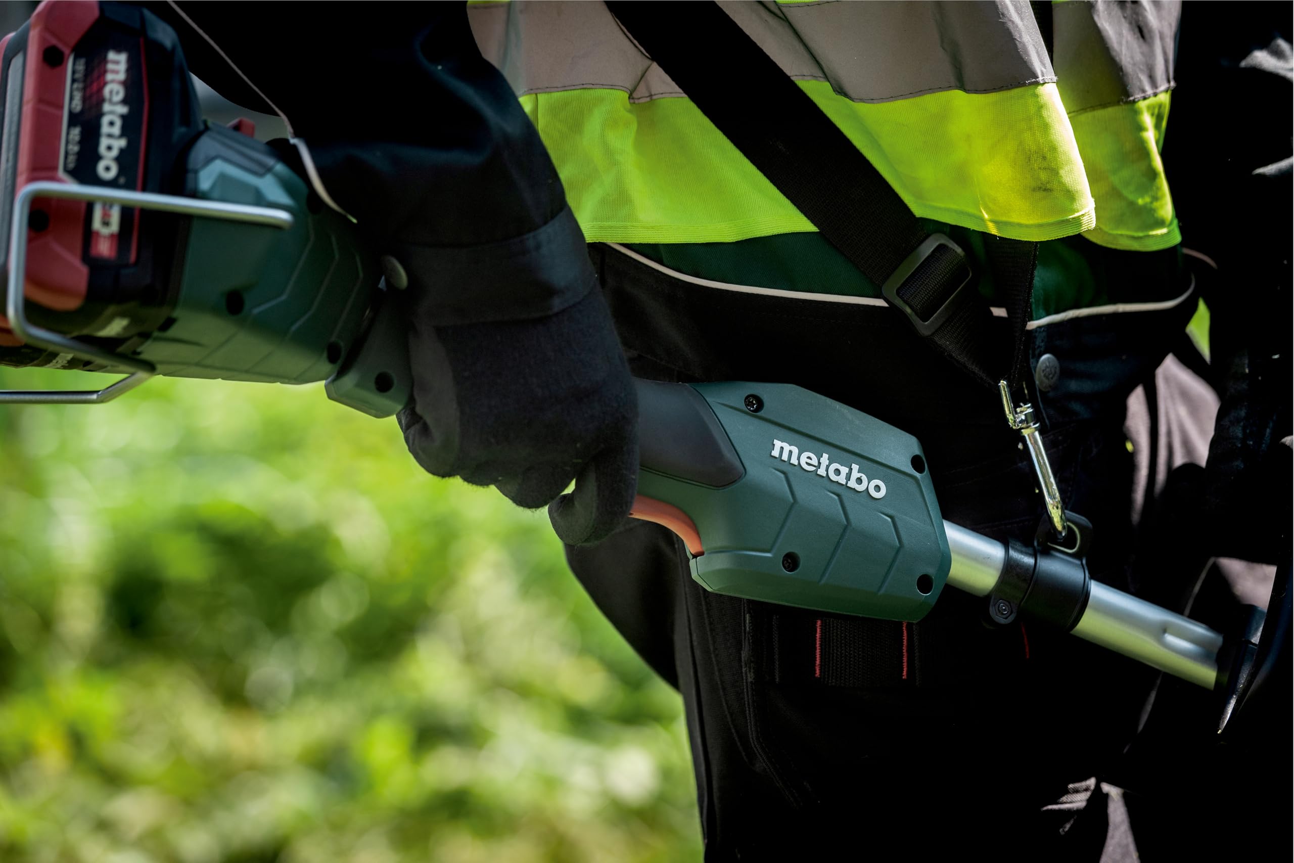 Metabo decespugliatore a batteria FSD 36-18 LTX BL 40 – 601610850 – Decespugliatore silenzioso con impugnatura ad anello, Metabo Quick e motore brushless – Senza batteria e caricabatterie