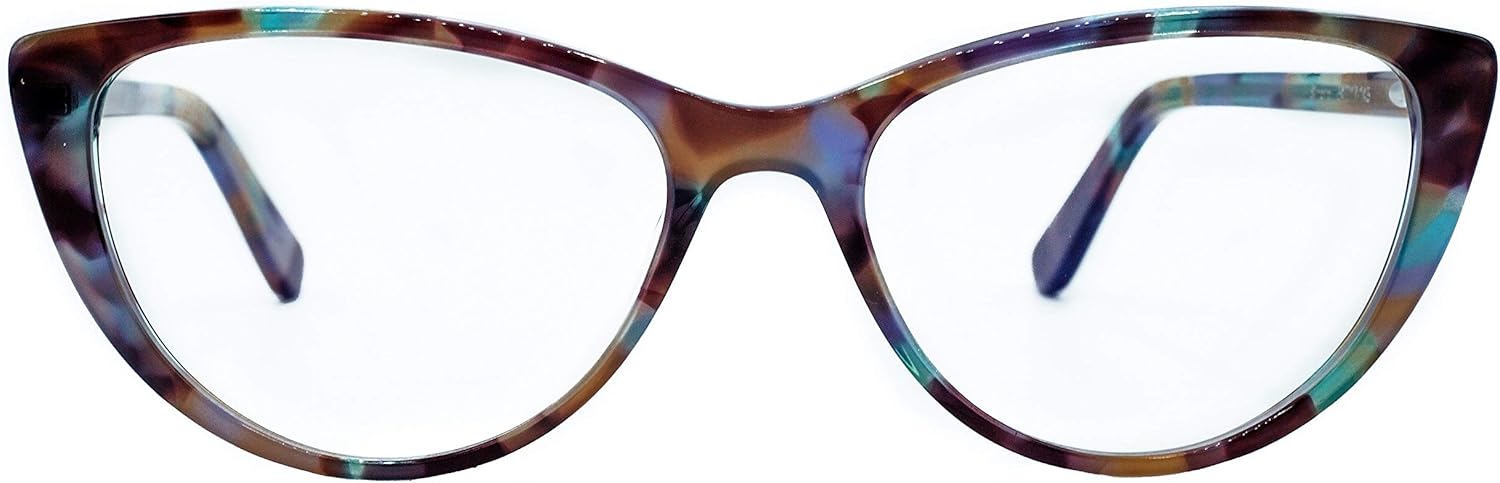 ZOOMe Reading/Zoom glasses Simone - Cateye Colorful Tortoise Optical Quality