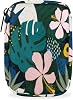 Pill Case Pill Travel Organizer 7 Day Weekly Medicine Pill Box Hawaiian Palm Leaf Flower Small Cute Compact Size Vitamin Container Pill Bottle Portable Birth Control Pill Holder Bag with Zipper