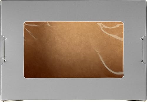 Miniatura 16 de Restaurantware Cafe Vision - Cajas desechables de 42 onzas para llevar, 200 cajas de papel para alimentos, bloqueo de bisagra, resistente a la