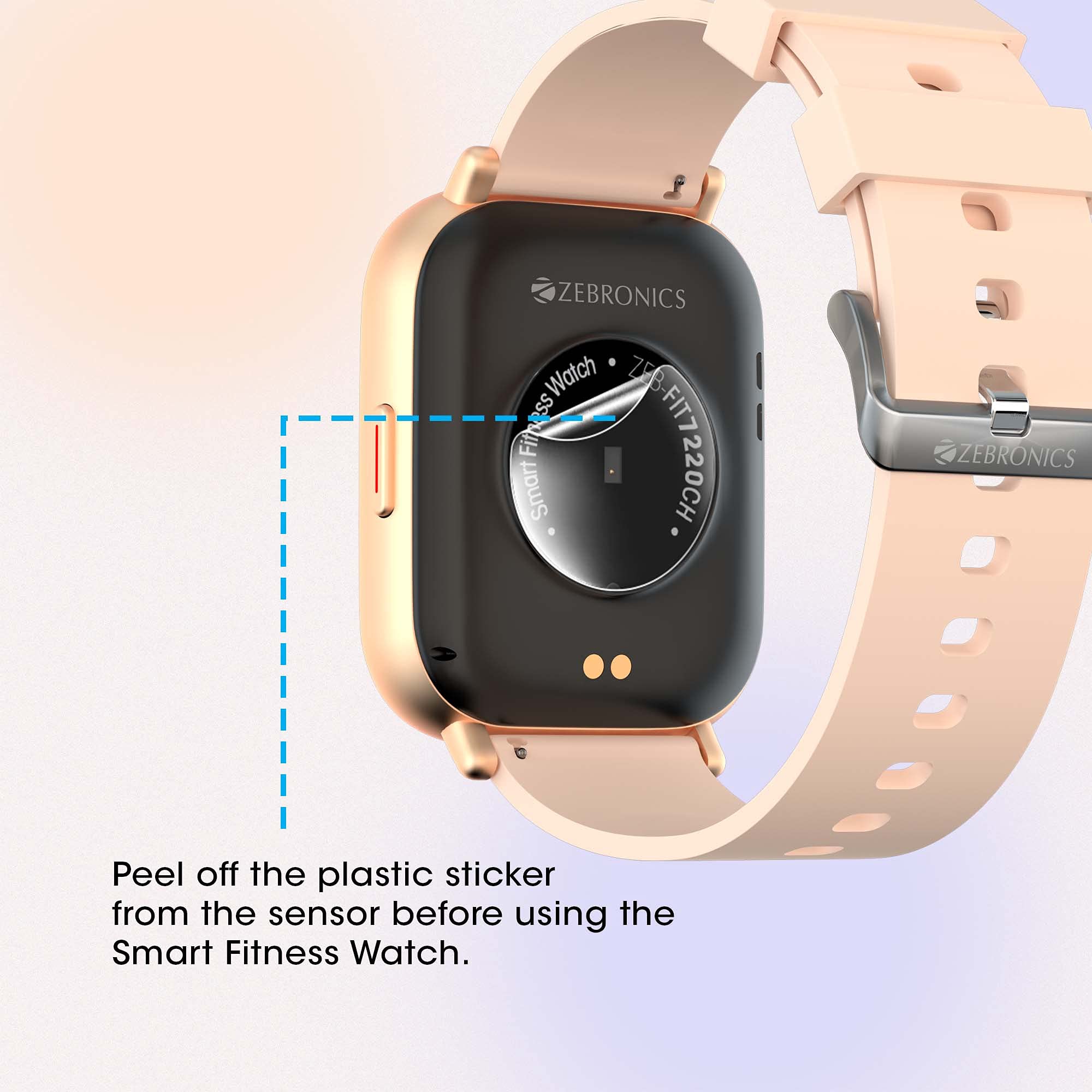 Buy ZEBRONICS ZEBFIT7220CH Bluetooth Smart Watch, 4.4cm (1.75") Full