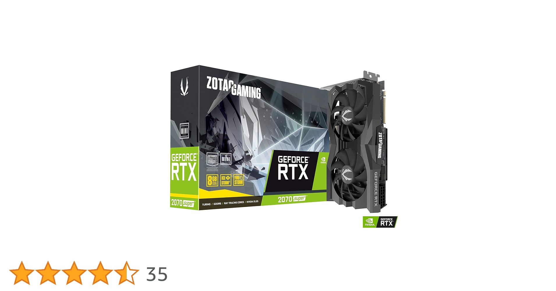 Amazon | ZOTAC ゾタック GAMING GeForce RTX 2070 SUPER MINI