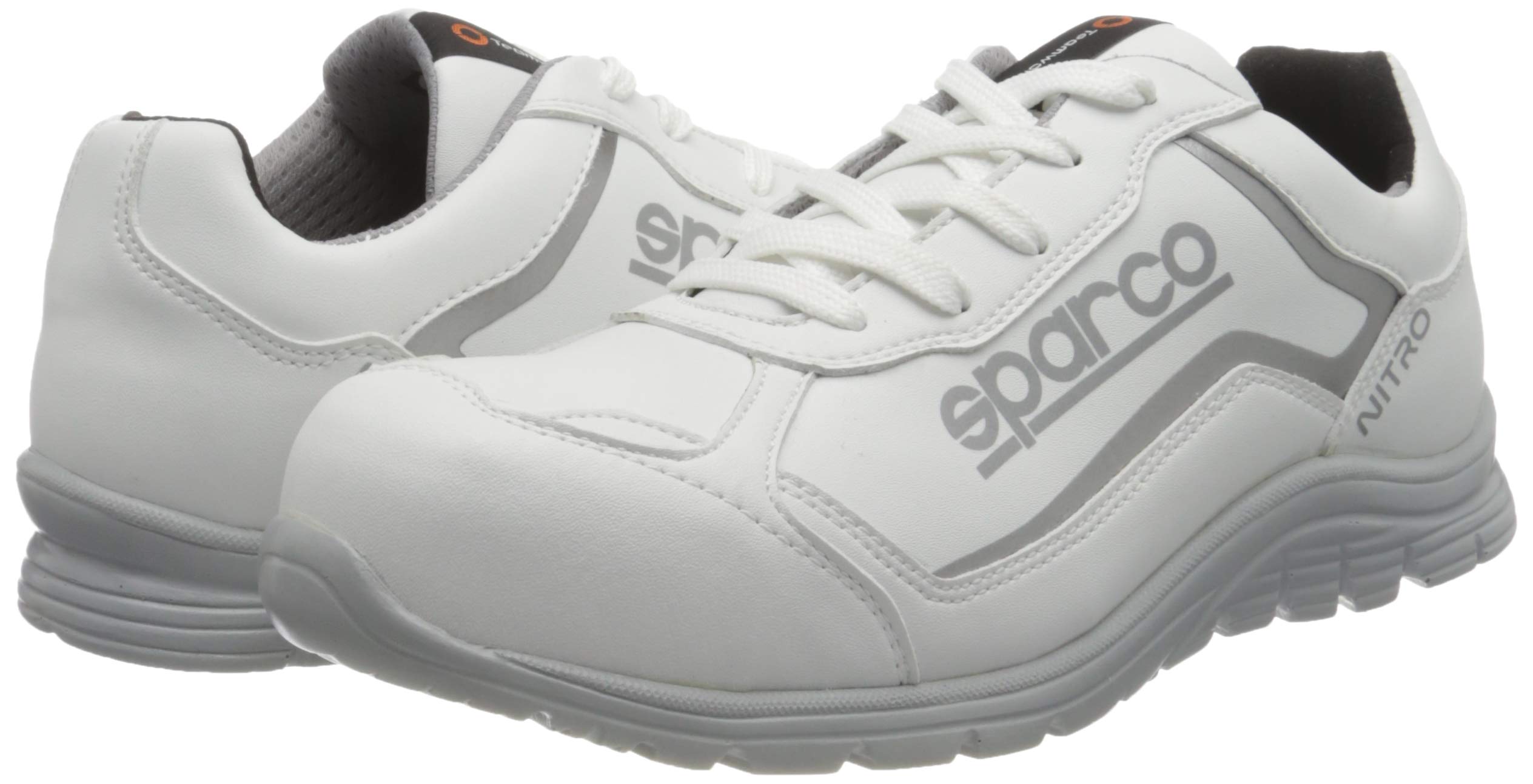Sparco 0752243BIBI Zapatillas Nitro Hannu Talla 43 Blanca S3 SRC