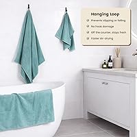 Vista 111 de SEMAXE Juego de 12 toallas de 100% algodón, 13 × 13 pulgadas, toallas suaves amarillas para la cara – súper absorbentes y de secado rápido, paño