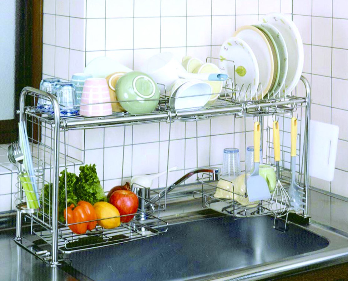 Amazon｜杉山金属 収納ラック キッチン 3段 ステンレス 日本製 調味料