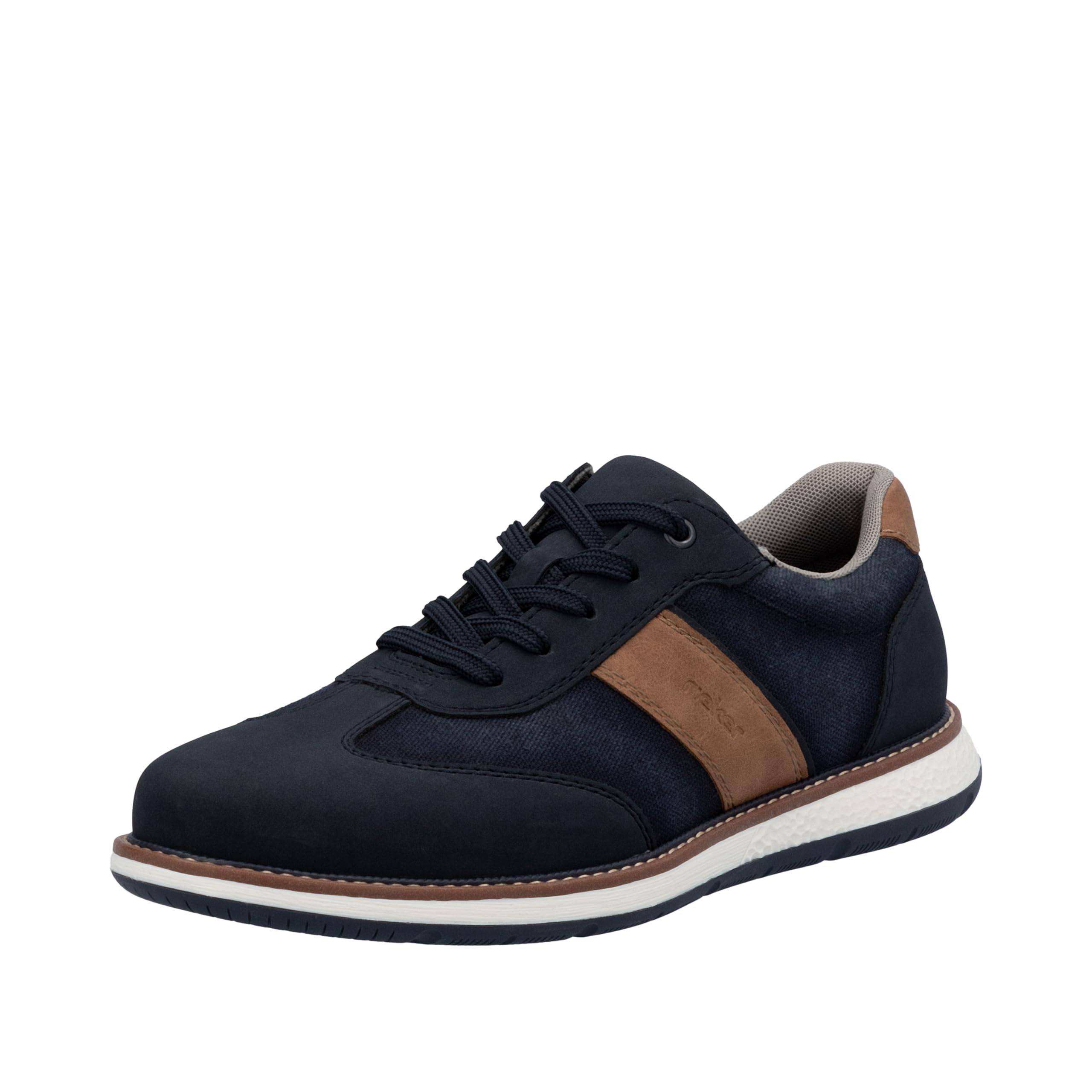 Rieker Men's 04400 Low Trainers, Blue, 7.5 UK