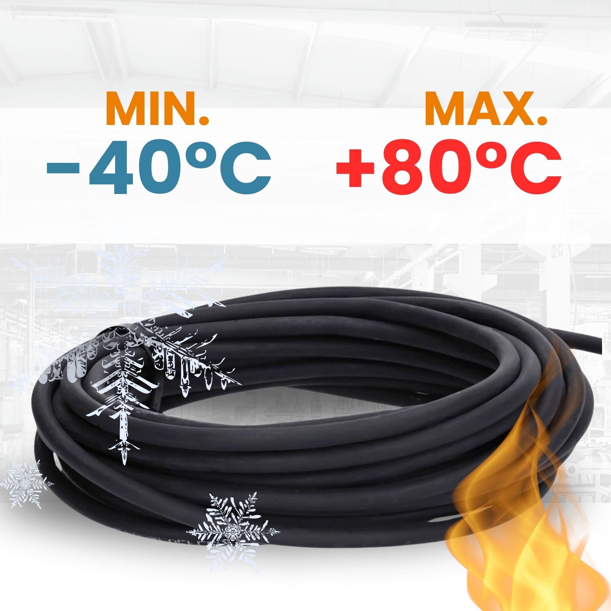 10 m Lapp 1119107 Ölflex Classic 110 PVC control line 7x0.75 mm² with green-yellow protection conductor 7G0.75mm² I sheathed cable 7-core I cable 7-core 10 m Lapp 1119107 Ölflex Classic 110 PVC control line 7x0.75 mm² with green-yellow protection conductor 7G0.75mm² I sheathed cable 7-core I cable 7-core