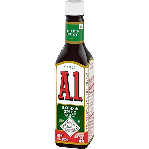 Miniatura 5 de A.1. Botella de salsa Bold & Spicy, 10 onzas (paquete de 4)