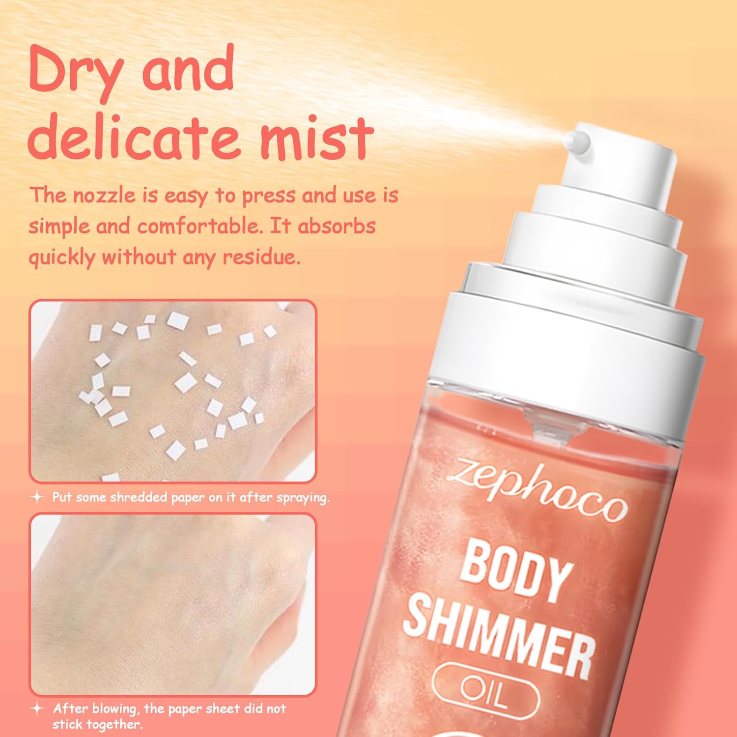 COARVXA Protetor solar corporal transparente FPS 50 de amplo espectro, protetor solar, spray de óleo de brilho corporal para rosto e corpo com mica dourada iluminador de pele… em promoção! Veja a oferta e mais achadinhos de Corpo 5 Hoje é o melhor dia para comprar COARVXA Protetor solar corporal transparente FPS 50 de amplo espectro, protetor solar, spray de óleo de brilho corporal para rosto e corpo com mica dourada iluminador de pele… com aquele preço maroto! Promoção! Aproveite a oferta! 5