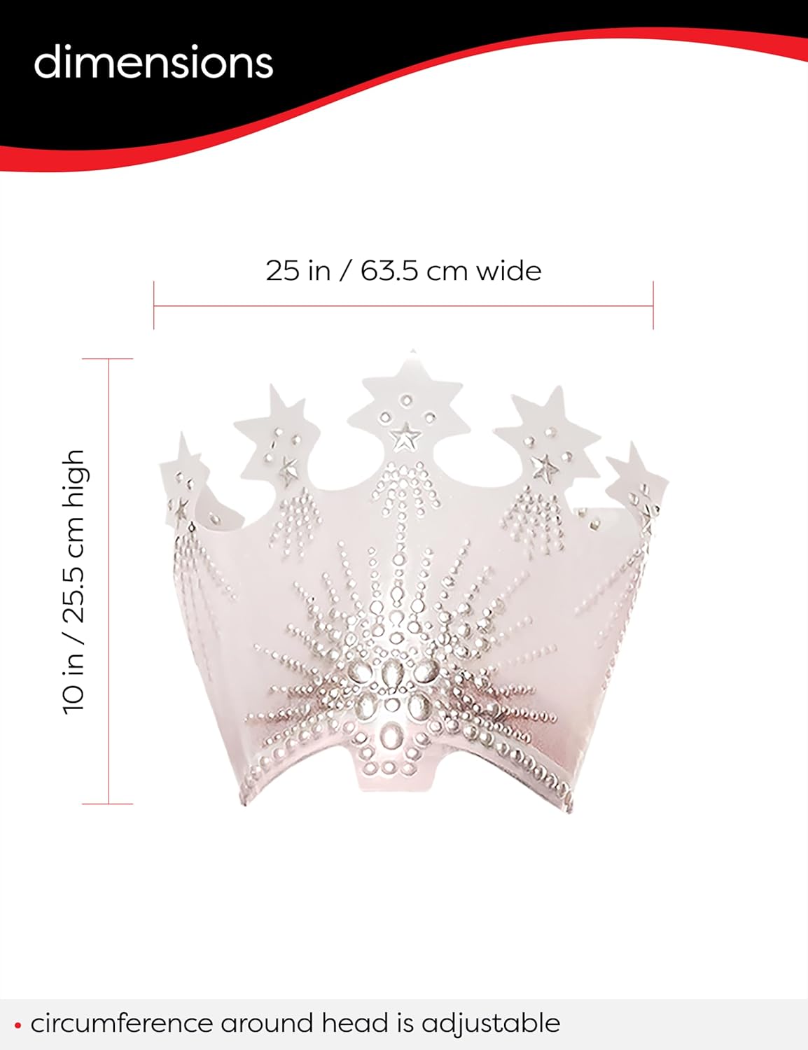 Rubies Women's Wizard of Oz Glinda Costume Dress and Tiara