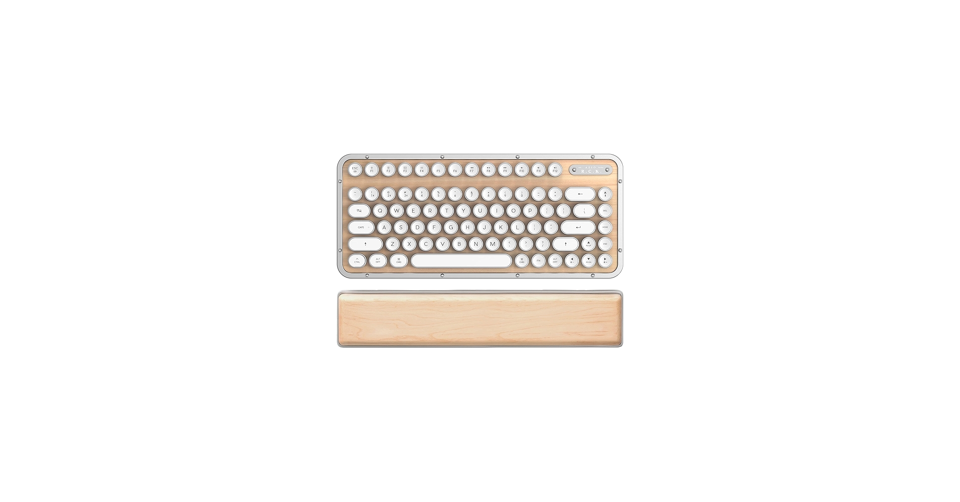 Amazon.com: Azio Retro Compact Keyboard, Maple : Electronics