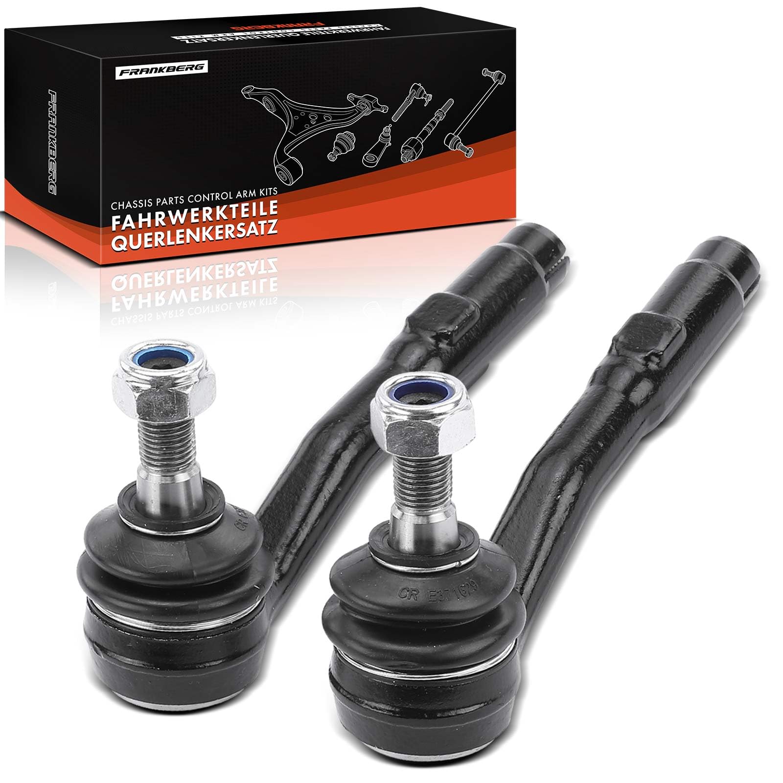 Frankberg 2x Embout de biellette de direction, biellette de direction, | Compatible avec: Série 5 E60, Série 5 Touring E61