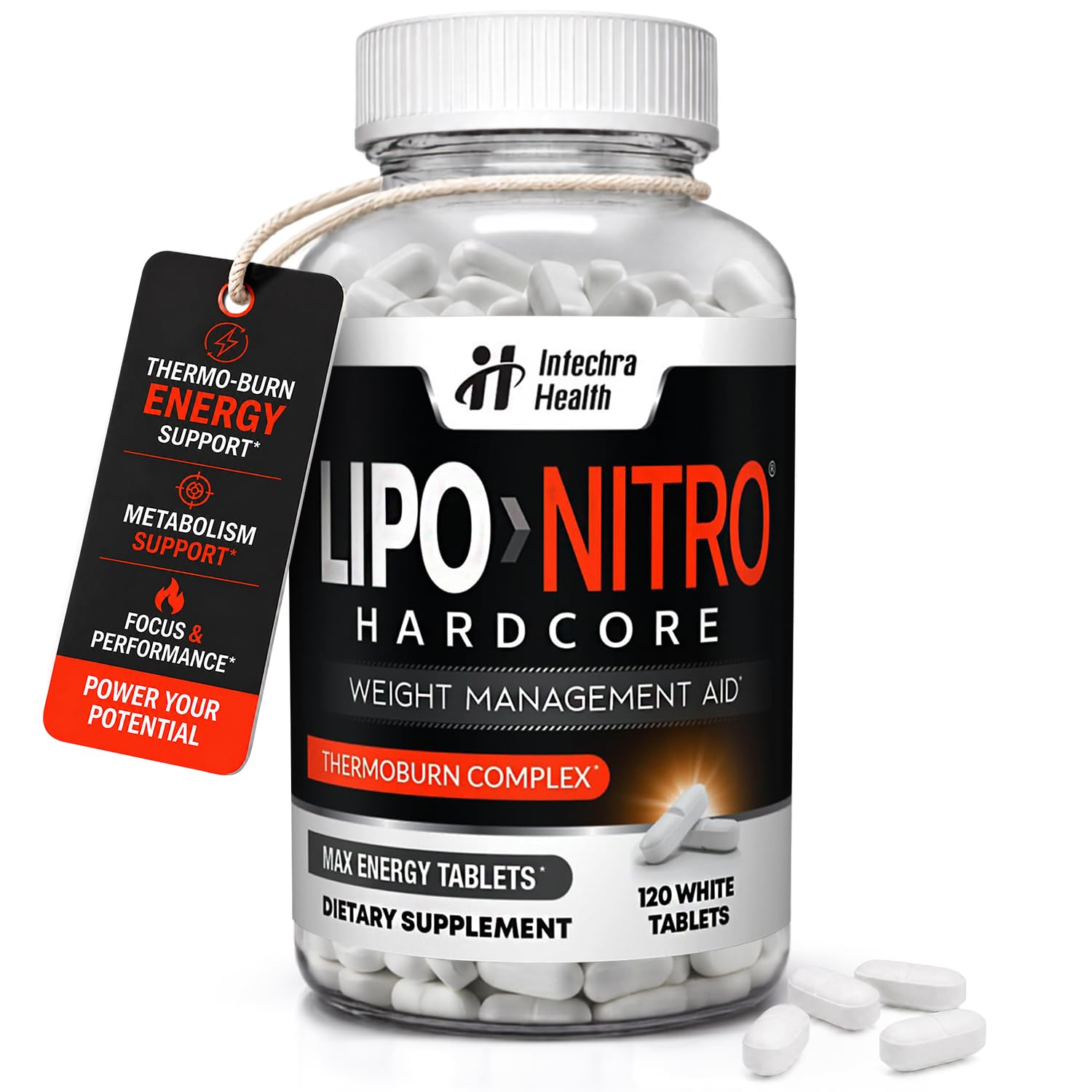 Thermo-Burn Diet Pills | Energy & Metabolism Support, 120 Tabs