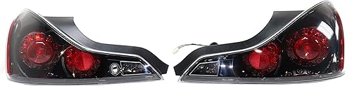 Garage-Pro Juego de luces traseras compatibles con Infiniti G37 2008-2013, Q60 2014-2015 halógeno con bombilla(s) lado del conductor y del pasajero