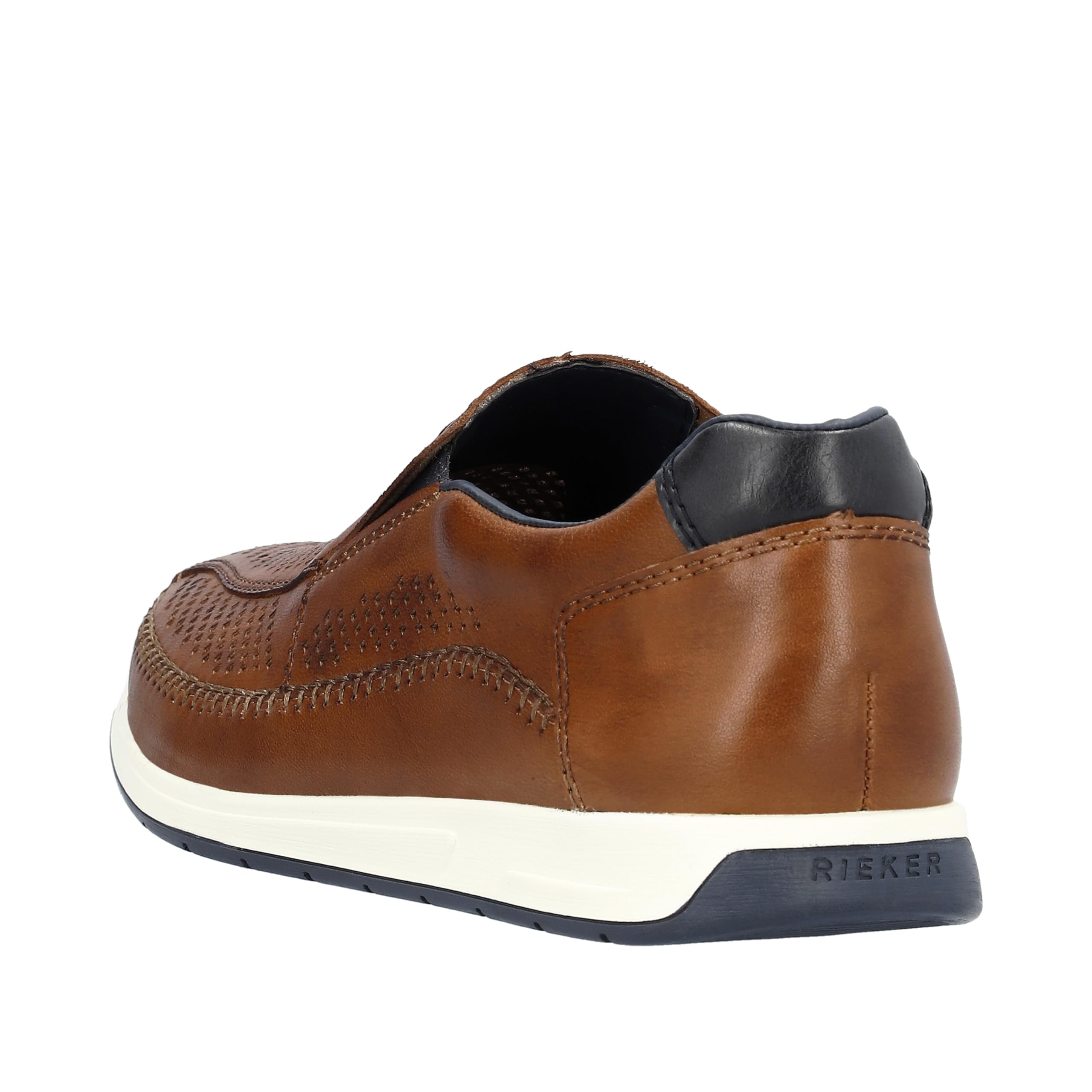 Rieker 11950-25 Herren Slipper Leder braun braun