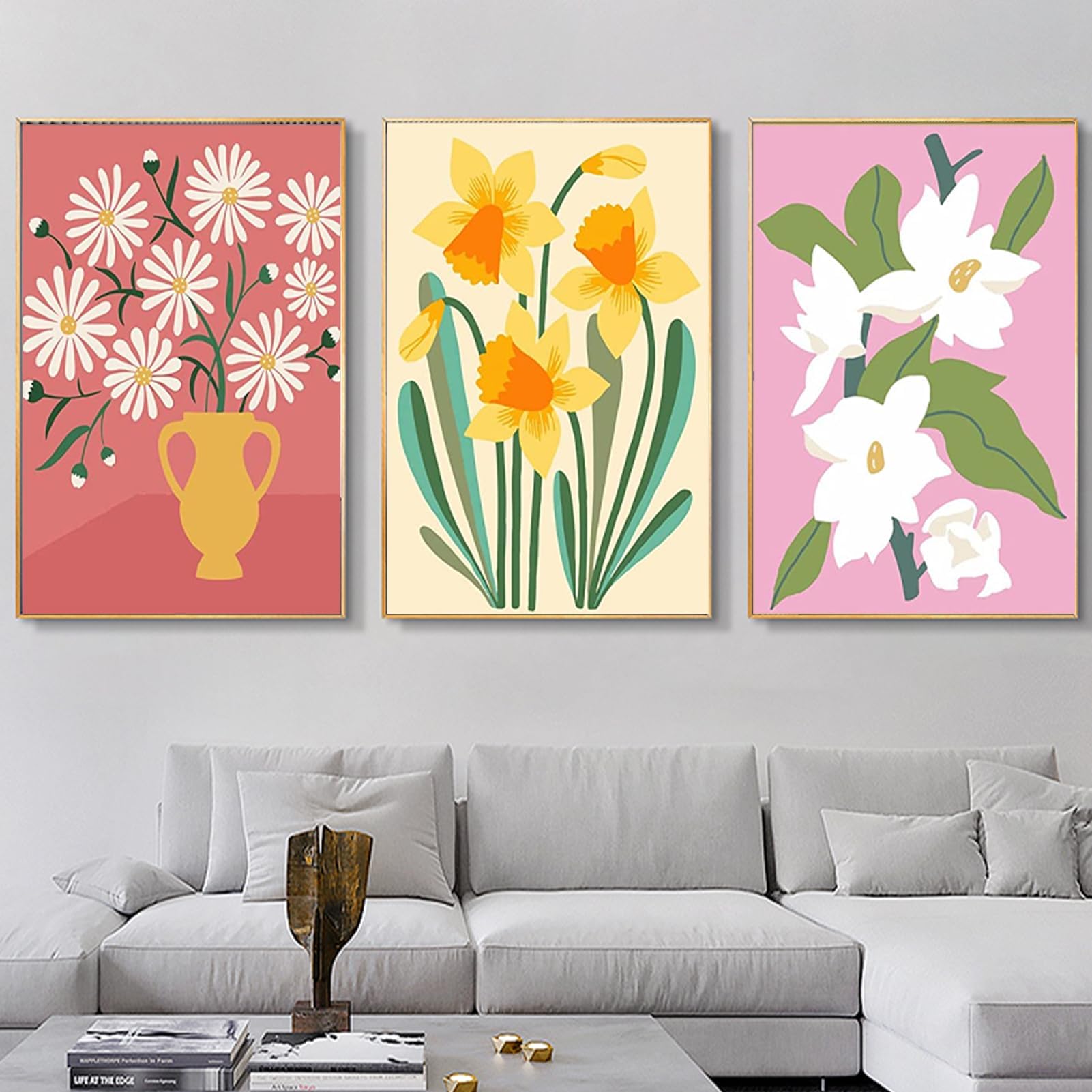 Kit Peinture Par Numéros Adultes 40 X 50 Cm - Toile Pré-imprimée, Peintures Acryliques, Pinceaux Inclus (décoration Murale)