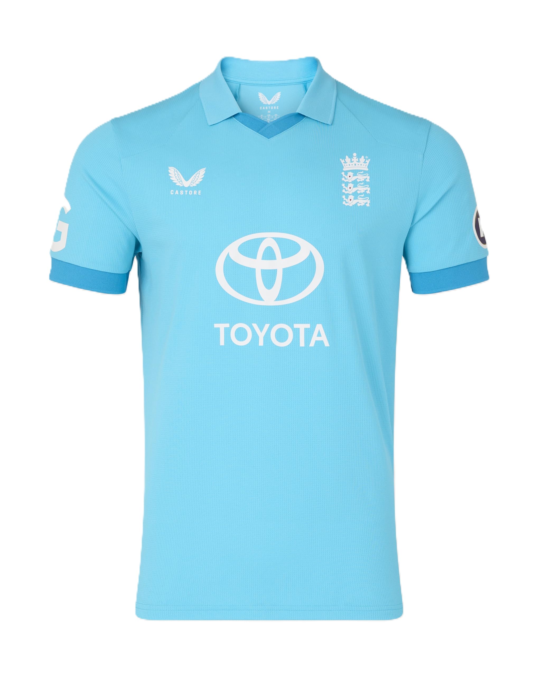 Castore Men's 26/27 England Cricket Odi Shirt Blue Extra Large