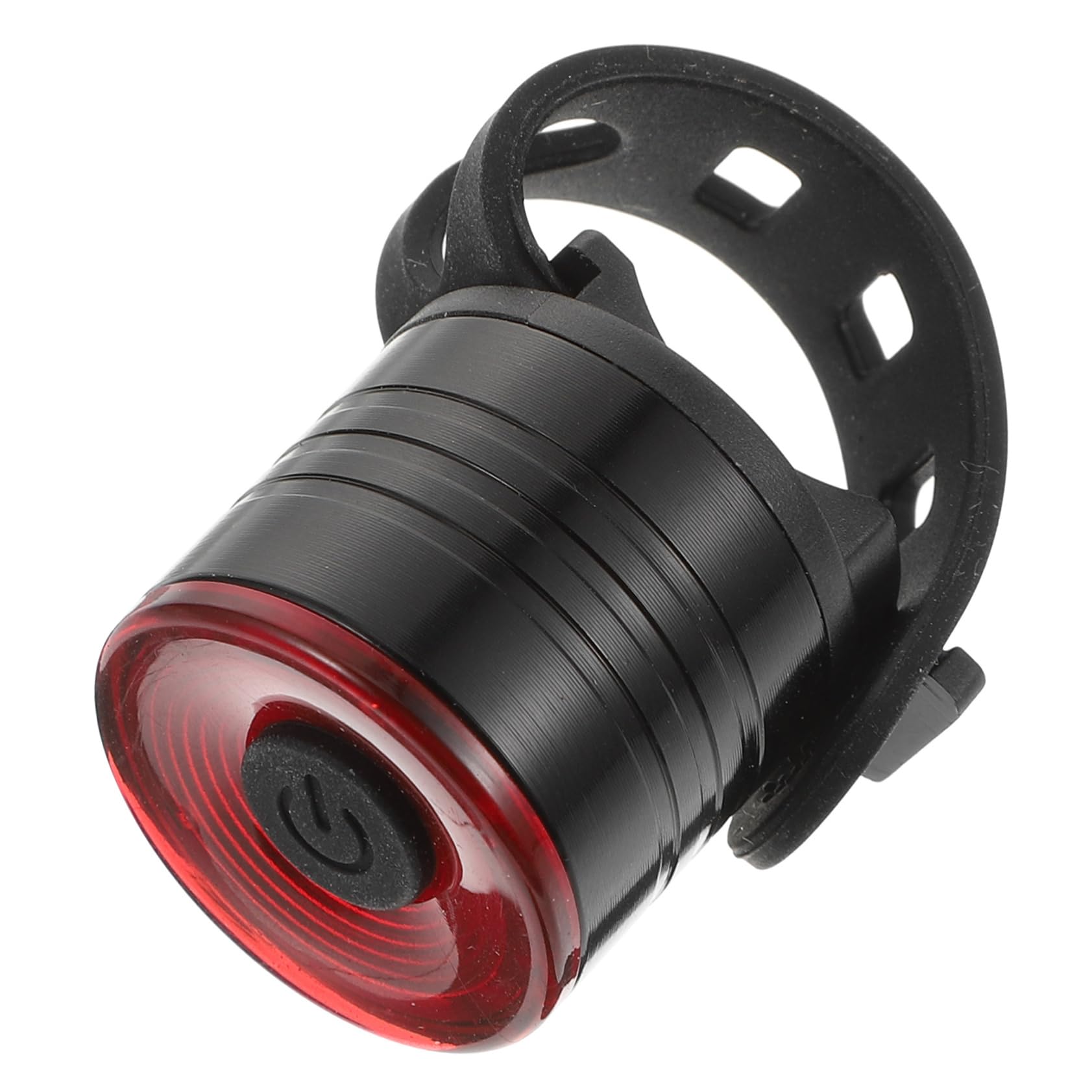 Abaodam 1pc LED Rear Bike Taillight Durable Mountain Bicycle Warning Light for Night Riding Lightweight and Portable Safety Accessory for Cyclists