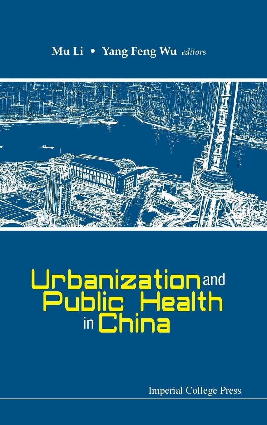 Buy Urbanization and Public Health in China — BookShops.in