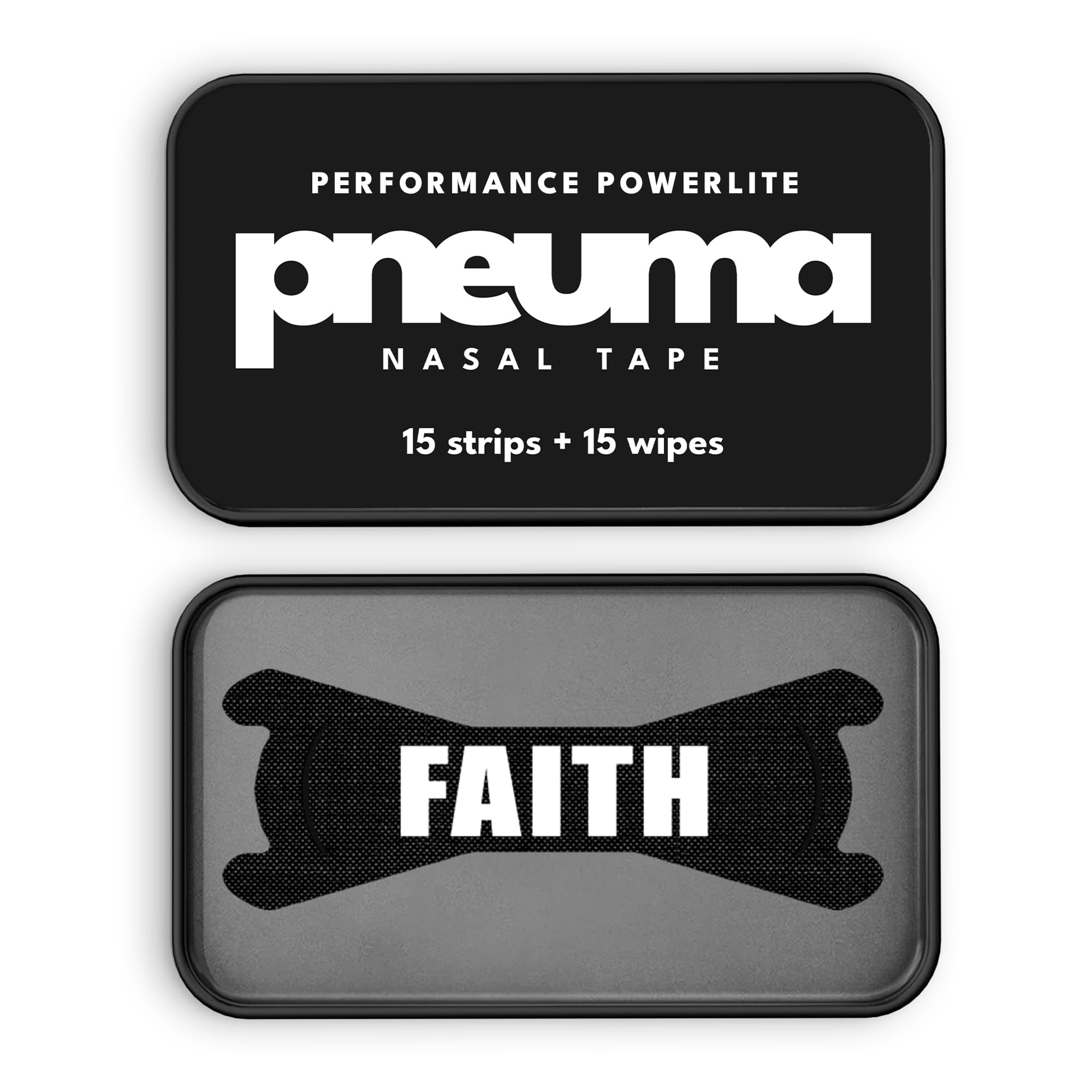 Pneuma Nasal Strips – Performance Powerlite – Extra Strength Nose Strips for Breathing & Oxygen Intake – Athletic Nasal Strips for Running, Snoring