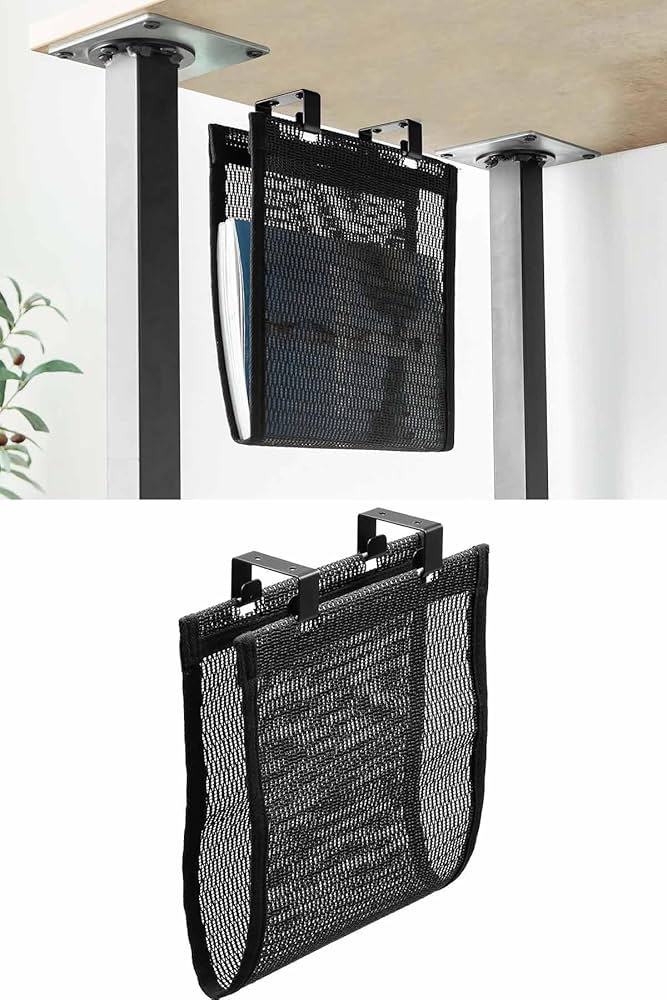 Amazon.co.jp: サンワダイレクト デスク下収納 ネジ固定 後付け