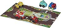 Vista 3 de Transformers Playskool Heroes Rescue Bots Academy Mini Bot Racers Converting Robot Toy Toy Pack 5, coches de juguete coleccionables de 2 pulgadas