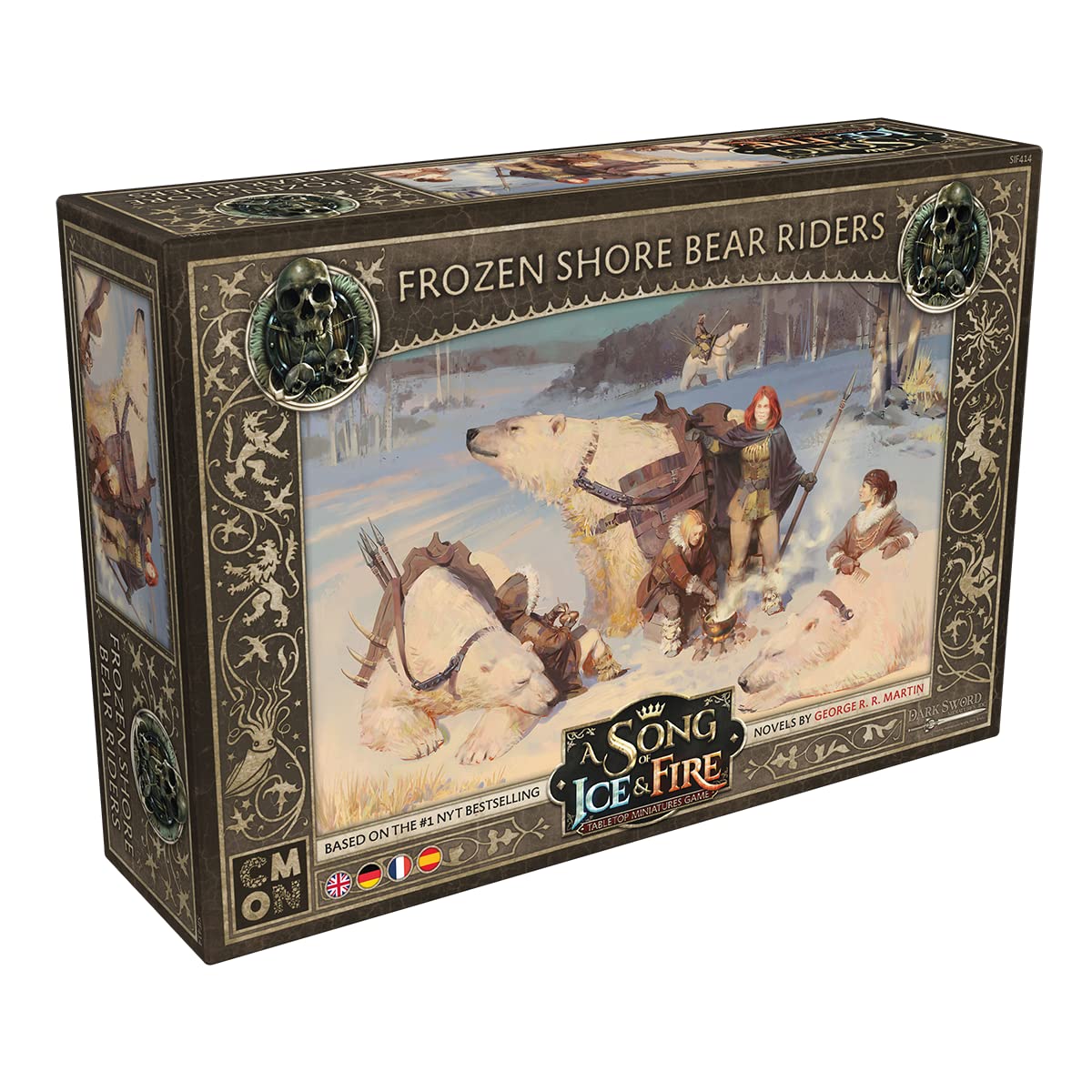 CMON, A Song of Ice & Fire - Bear Rider of the Icy Coast, Expansion, Tabletop, 2 Players, Ages 14+, 45+ Minutes, German, Multilingual