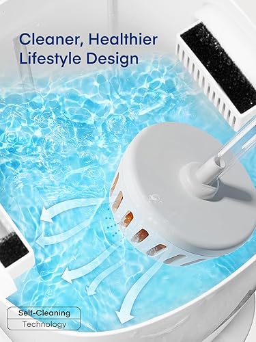 Miniatura 8 de FOHERE Humidificador de habitación grande de 4.8 galones18 litros, humidificador silencioso para toda la casa para plantas del hogar, oficina,