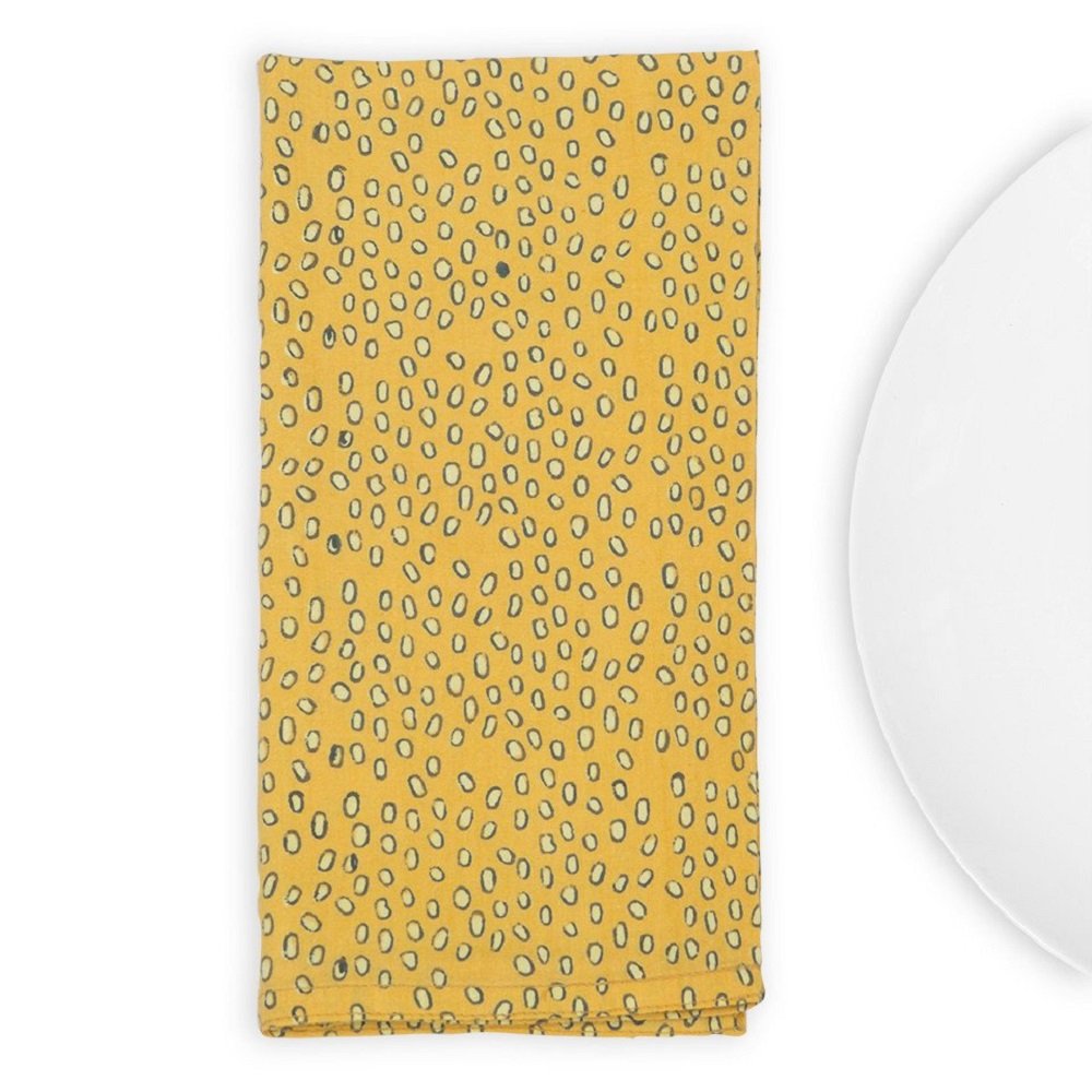 Graymarket Cotton Napkins Leo Sun