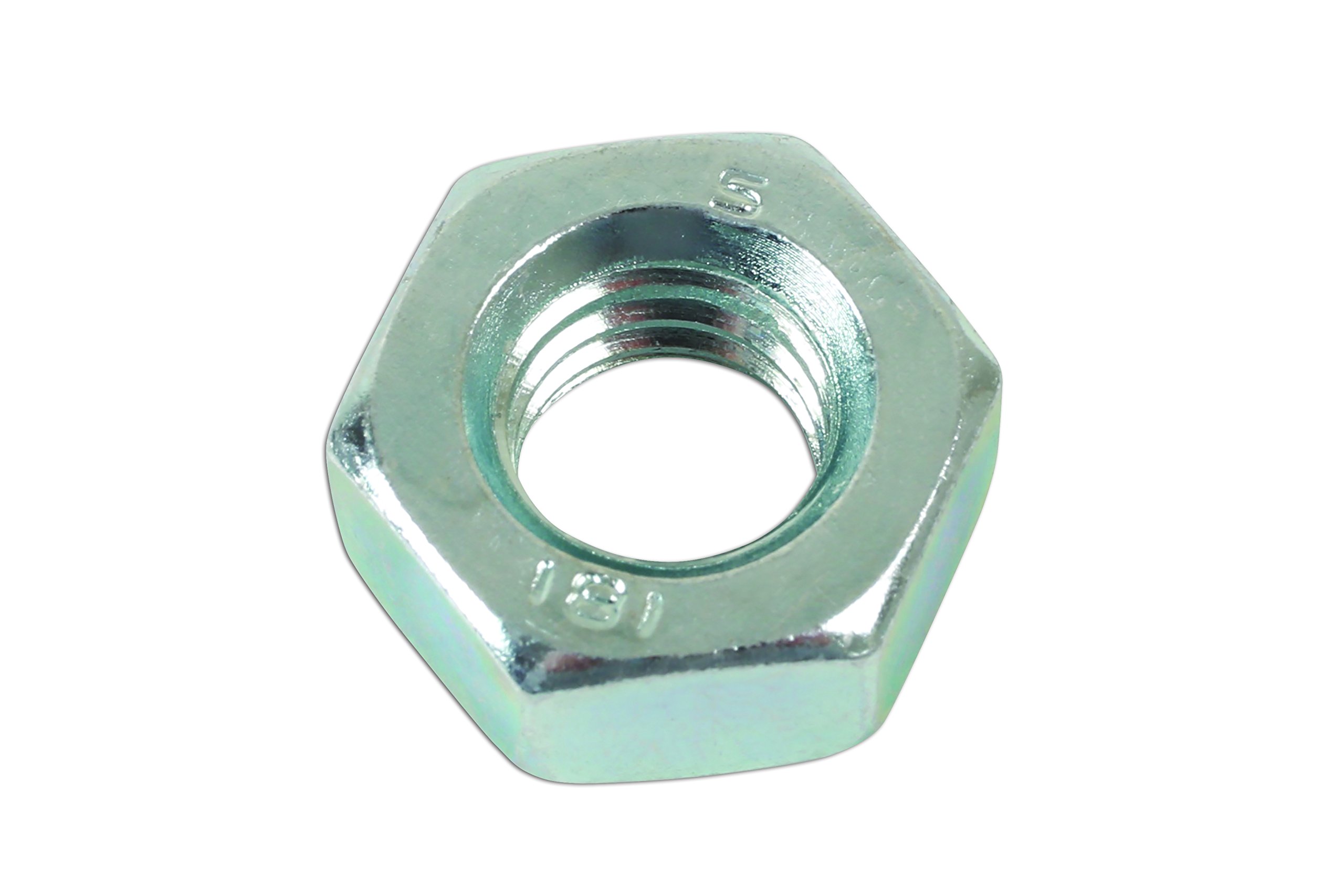 CONNECT 36932 Plain Nuts Metric Zinc Plated Grade 8 DIN 934 10mm 5 Pieces