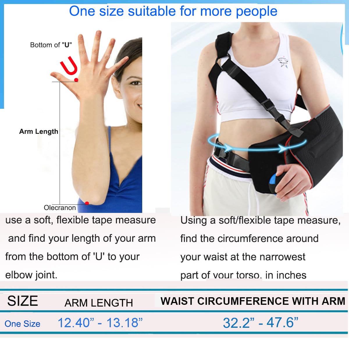 Universal Shoulder Abduction Sling with 30° Philippines Ubuy